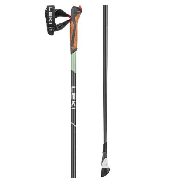 Leki SMART RESPONSE Nordic walking palice, čierna, veľkosť