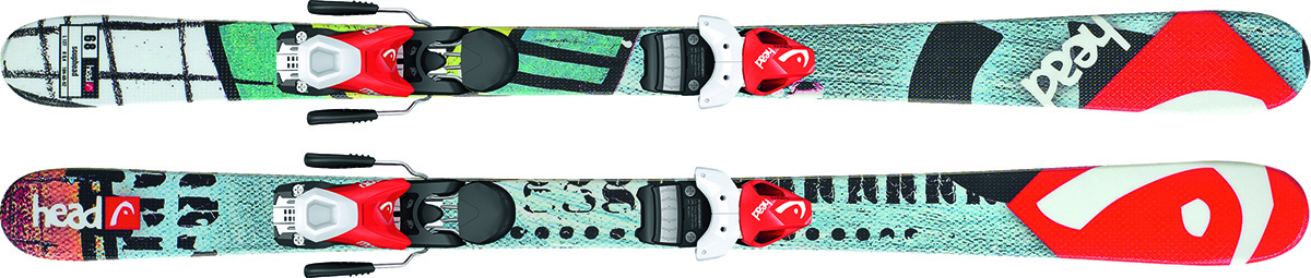 Soupmc + MOJO 4.5 AC - Junior downhill skis