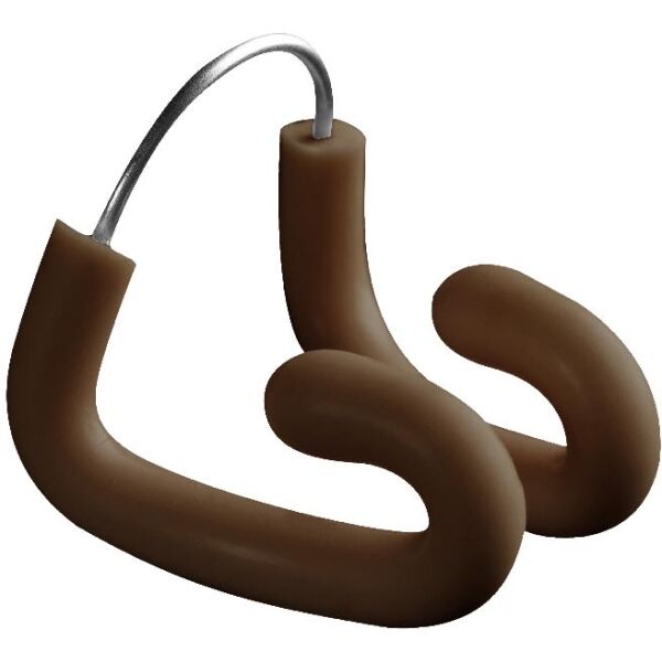 Arena SUPER NOSE CLIP II Schwimm-Nasenklammer, braun, größe os