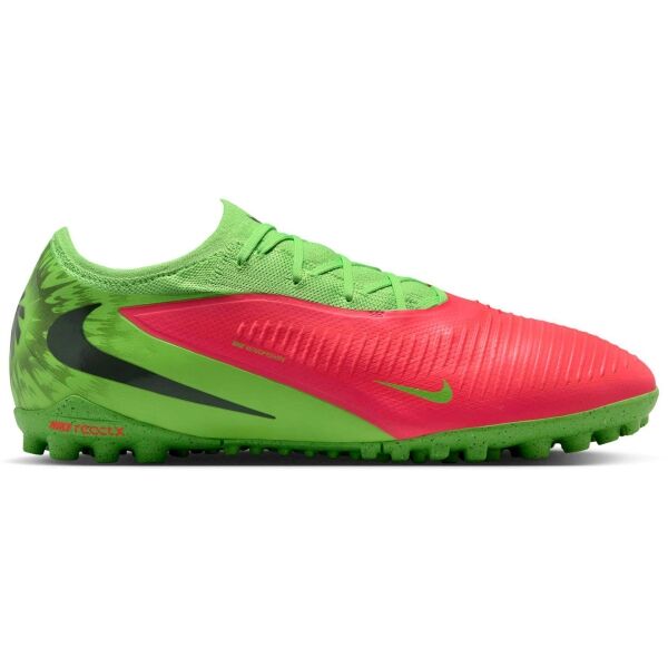 Nike REACTX PHANTOM 6 LOW PRO EH TF Pánske turfy, zelená, veľkosť 45