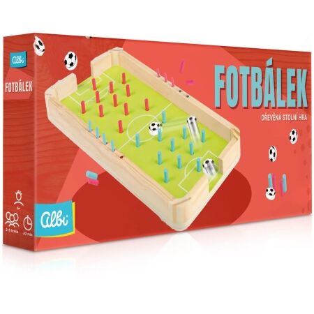 Joc de societate din lemn ALBI FOTBÁLEK