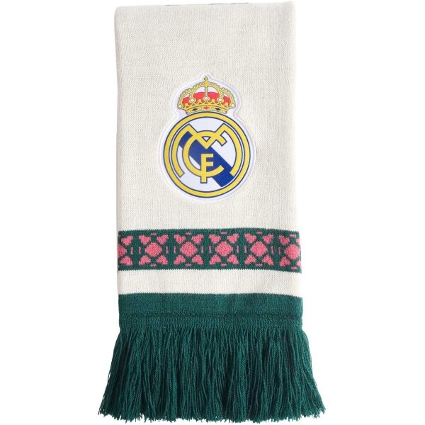 adidas REAL MADRID CF SCARF Fanschal, weiß, größe