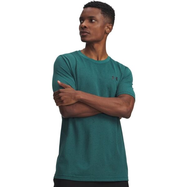 Under Armour VANISH SEAMLESS Herren-T-Shirt, dunkelgrün, größe M