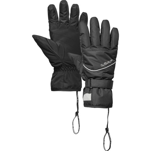 LOAP ROMAH Herren-Skihandschuhe, schwarz, größe M