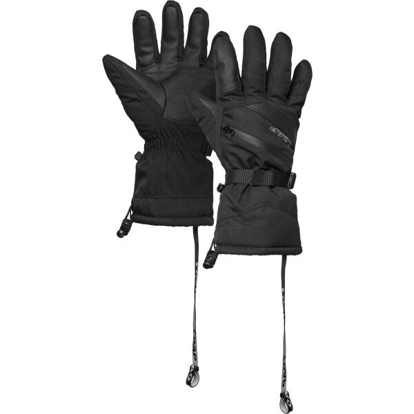 LOAP ROLUH Herrenhandschuhe, schwarz, größe L