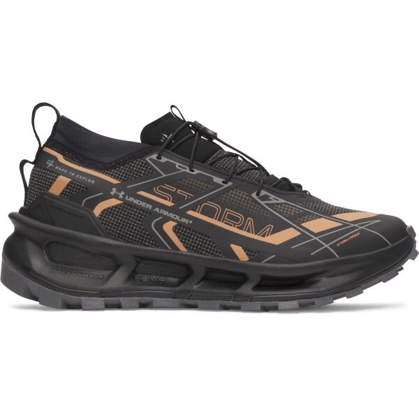Under Armour EXPLOR TRAIL WATERPROOF Trail-Laufschuhe für Damen und Herren, schwarz, größe 42