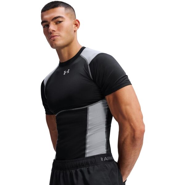 Under Armour HEATGEAR&reg; NEOLAST™ Kurzärmliges kompressives Herrenshirt, schwarz, größe