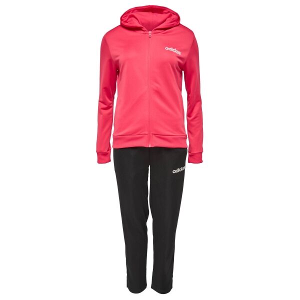 adidas W LINEAR TS Damen-Trainingsanzug, rosa, größe