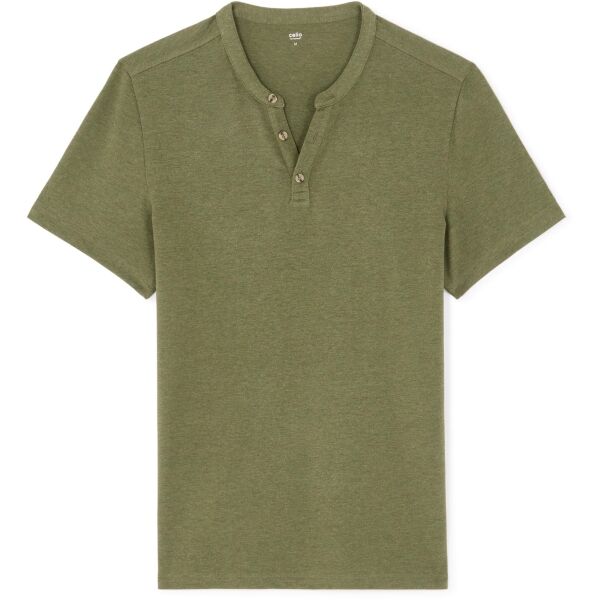 CELIO CEGETI Herren-T-Shirt, khaki, größe L