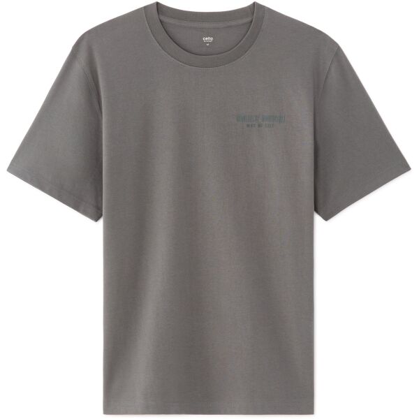 CELIO PEMOVE Herren-T-Shirt, dunkelgrau, größe XL
