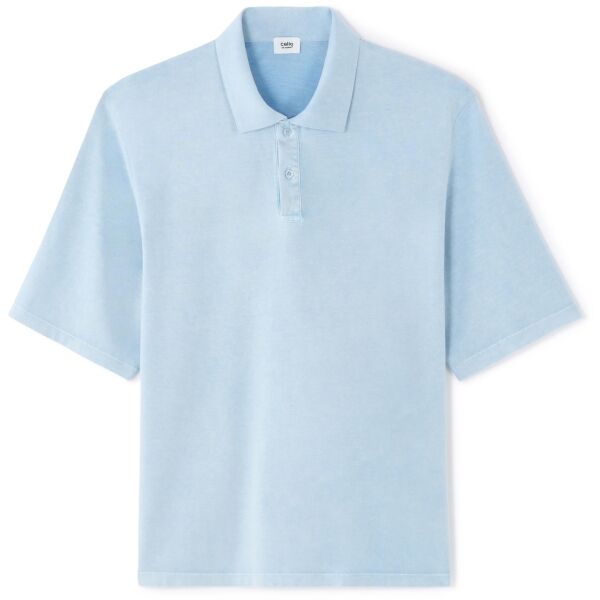 CELIO PETINT Herren-Poloshirt, hellblau, größe XL