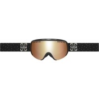 Modern women’s downhill ski goggles