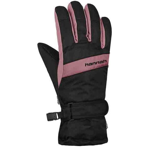 Hannah CLIO JR Kinder-Skihandschuhe, schwarz, größe 11-12Y