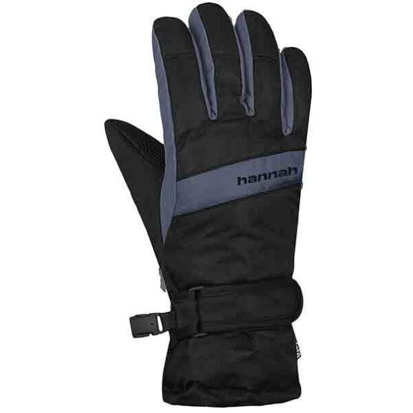 Hannah CLIO JR Kinder-Skihandschuhe, schwarz, größe 9-10Y