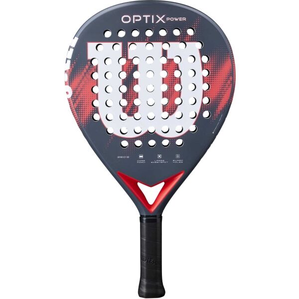 Wilson OPTIX V2 POWER Padelschläger, dunkelgrau, größe