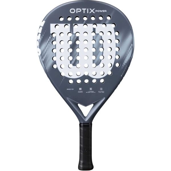 Wilson OPTIX V2 POWER Padelschläger, dunkelgrau, größe