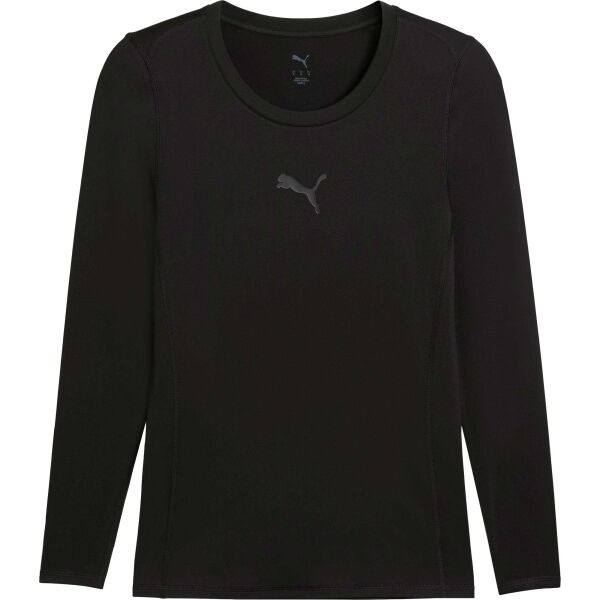 Puma TEAMLIGA26 BASELAYER TEE LS Sportshirt für Herren, schwarz, größe XS