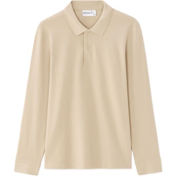 CELIO MEONEML Herren-Poloshirt, beige, größe M