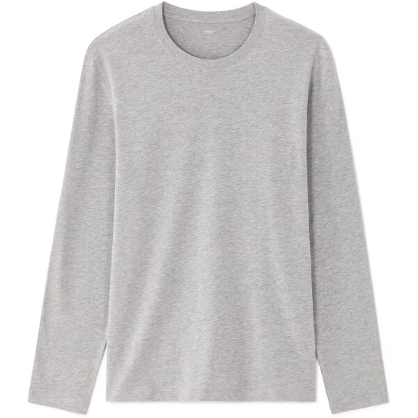 CELIO TEBASEML Langarmshirt für Herren, grau, größe M
