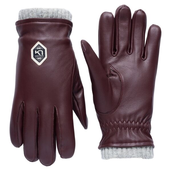 KARI TRAA HIMLE Damen Handschuhe, braun, größe 7
