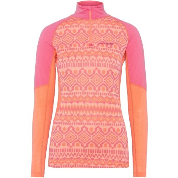 KARI TRAA MALIA HZ Damen-Funktionsshirt, orange, größe L