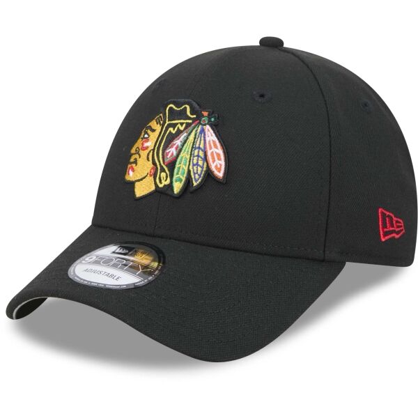 New Era CHICAGO BLACKHAWKS NHL 9FORTY Cap, schwarz, größe UNI