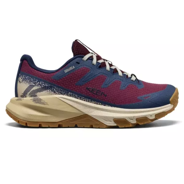 Keen TARGHEE APEX Wanderschuhe für Damen, weinrot, größe 38.5