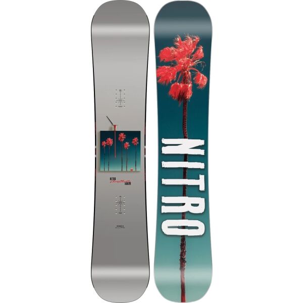 NITRO CHEAP THRILLS Snowboard für Herren, grau, größe 148