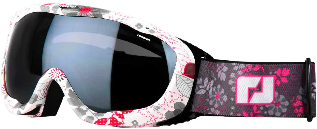 Flowers - Women's snowboarding glasses