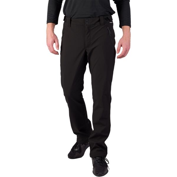 Northfinder SEBAST Herren-Softshellhose, schwarz, größe XL
