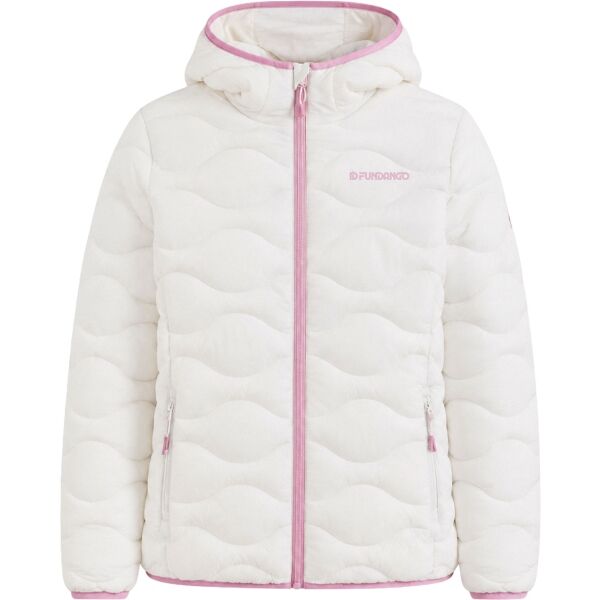 FUNDANGO VINKE PADDED JACKET Winterjacke für Damen, weiß, größe XL