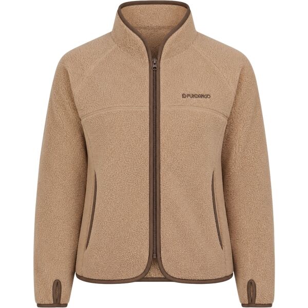 FUNDANGO ROSELAKE PILE JACKET Damen-Fleecejacke, braun, größe XS