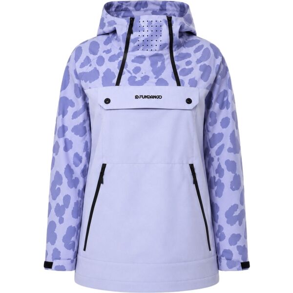 FUNDANGO FAYETTE ECO ANORAK Damen-Skijacke, violett, größe XL