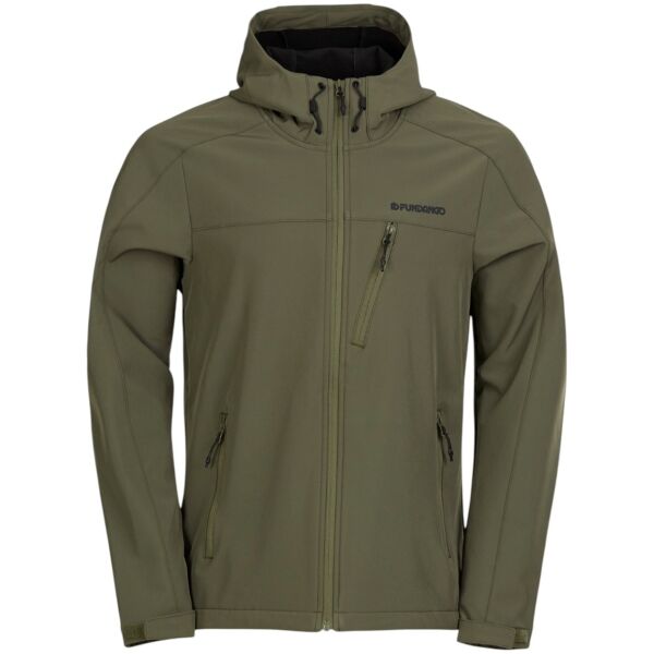 FUNDANGO FAIRBANKS SOFTSHELL JACKET Herren Softshelljacke, khaki, größe S