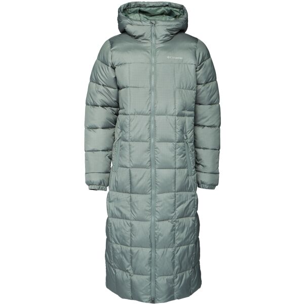 Columbia PUFFECT III LONG JACKET Geacă lungă de damă, verde, mărime