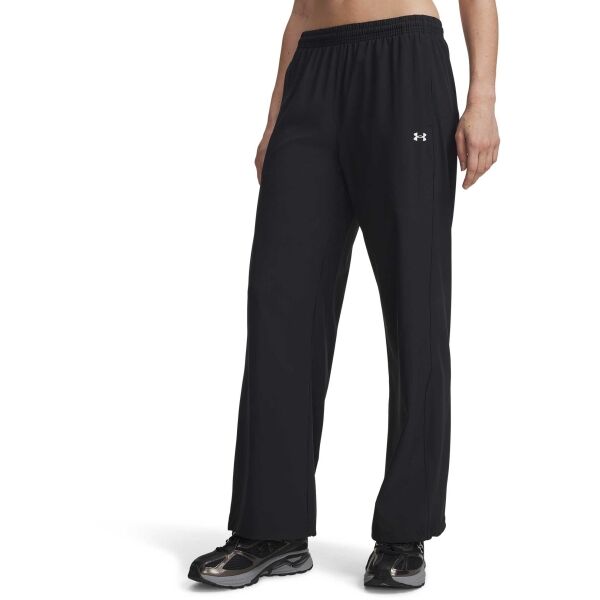 Under Armour RIVAL WOVEN PANT Pantaloni de trening pentru femei, negru, mărime