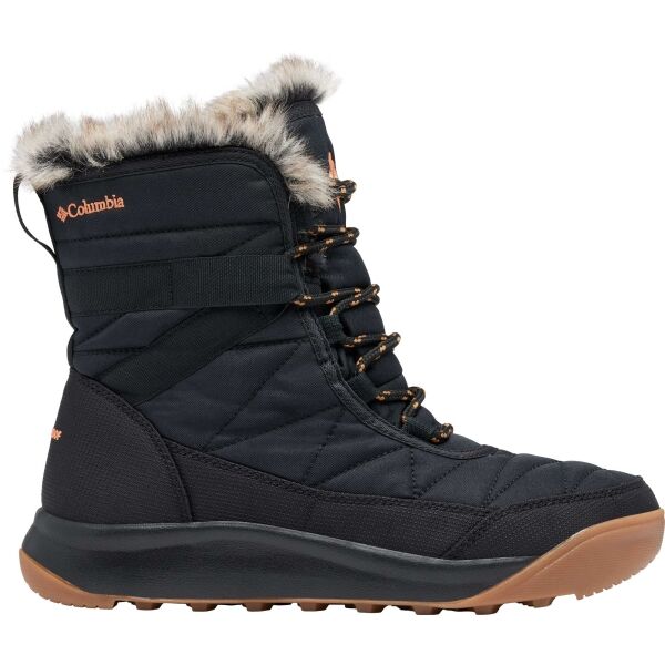 Columbia MINX SHORTY IV Cizme de iarnă impermeabile pentru femei, negru, mărime 40.5
