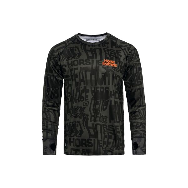Horsefeathers RILEY Herren Thermoshirt, schwarz, größe L