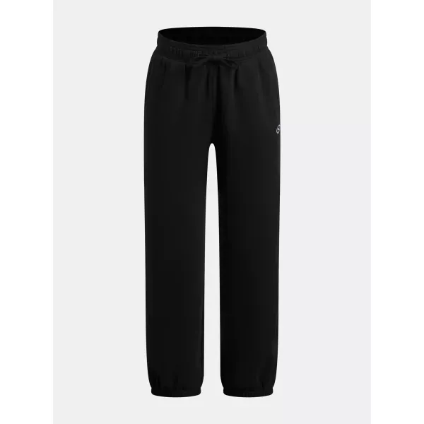 Under Armour G RIVAL FLEECE JOGGERS Pantaloni de trening pentru fete, negru, mărime