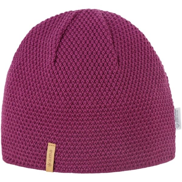 Kama WINDSTOPPER MERINO SPO26 Damen-Wintermütze, weinrot, größe UNI