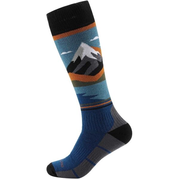 ALPINE PRO MEDE Winter-Kniestrümpfe, farbmix, größe M