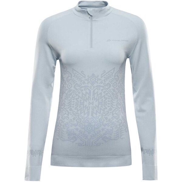 ALPINE PRO SEAMA 2 Funktionales Langarmshirt für Damen, grau, größe XL/XXL