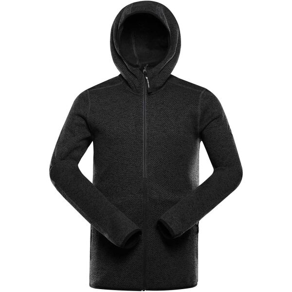 ALPINE PRO ZEG 3 Herren-Winterpullover, schwarz, größe