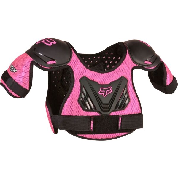 Fox PEEWEE TITAN ROOST DEFLECTOR Brustprotektor für Kinder, schwarz, größe S/M