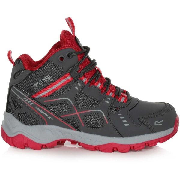 REGATTA OUTDOORS VENDEAVOUR KIDS Wanderschuhe für Kinder, dunkelgrau, größe 36