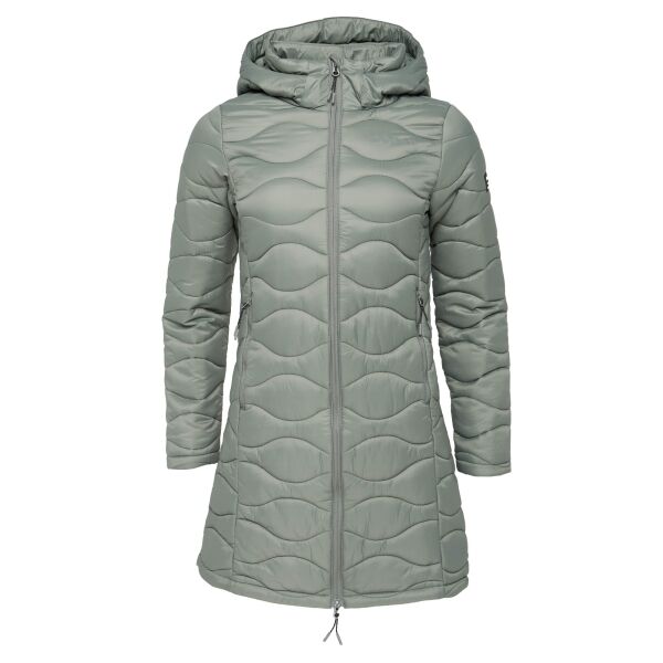 FUNDANGO NORDWAVE LONG JACKET Damen-Winterjacke, khaki, größe M