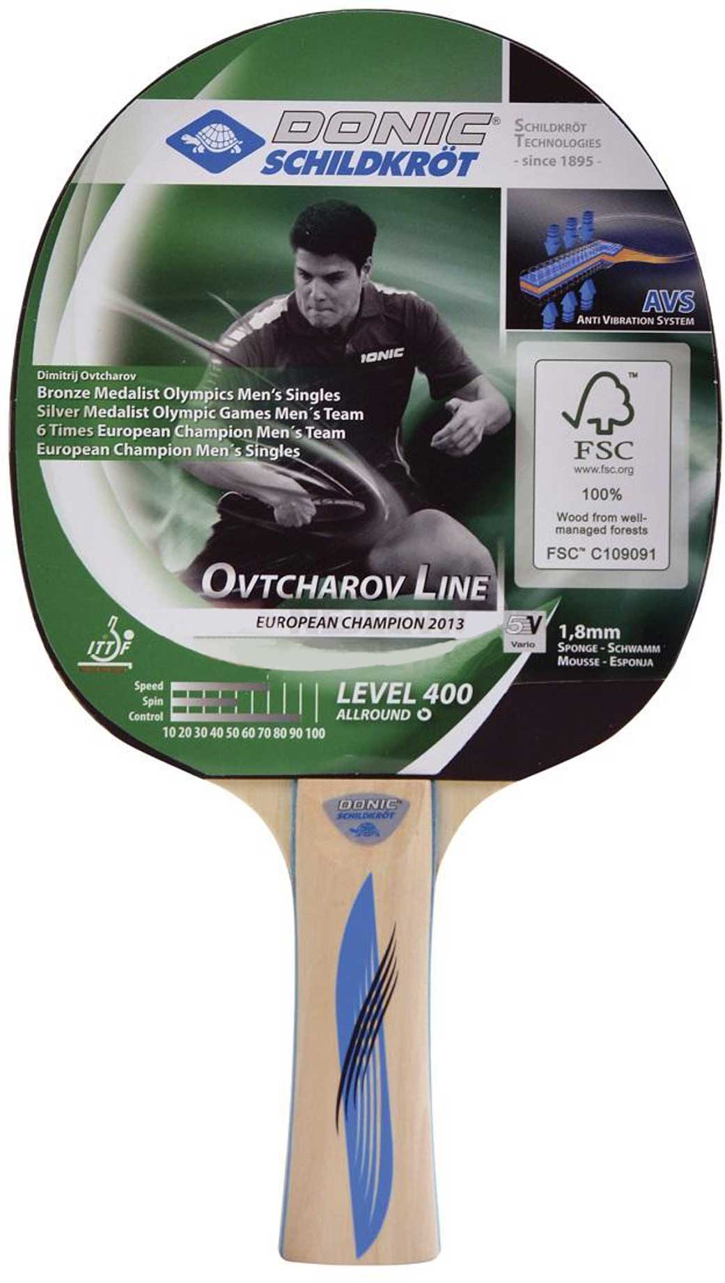 OTVCHAROV 400 - Pálka na stolní tenis
