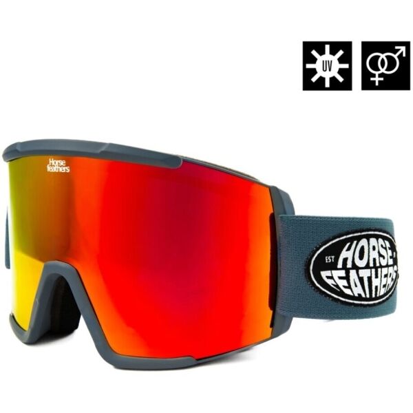 Horsefeathers LYNX Ski-und Snowboardbrille, blau, größe os