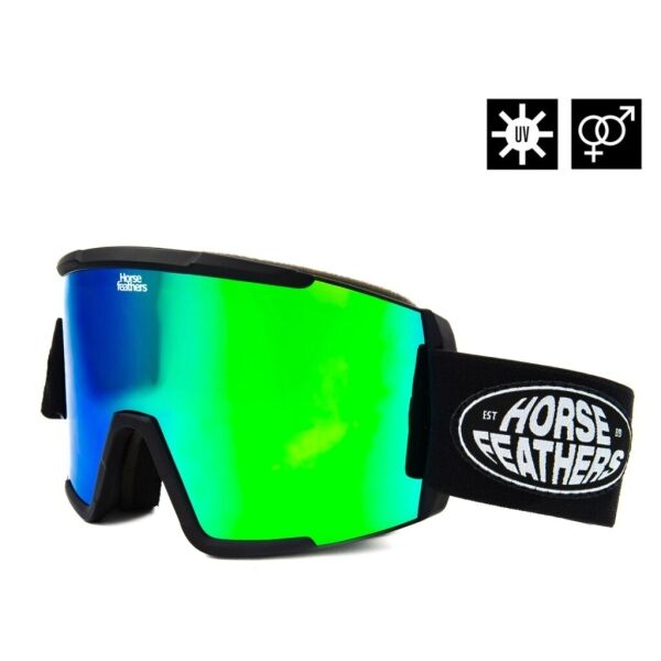 Horsefeathers LYNX Ski-und Snowboardbrille, schwarz, größe os