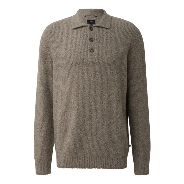 s.Oliver KNITTED PULLOVER Herren-Strickpullover, braun, größe S